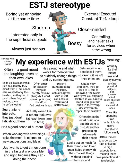 estj stereotypes